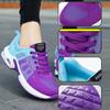 Women/Girls Leather  Soft Soled Middle Top Dance Shoes  Jazz Practice Dance Shoes Dance Sneakers