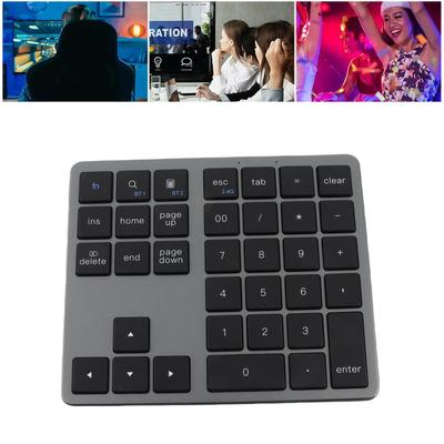 35 Keys Numeric Keyboard with Receiver 2.4G Wireless  5.0  3.0 Number Keypad for OS X Laptop Desktop Smartphone