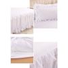 Easy To Clean Non-Slip Mattress Cover Wide Bed Skirt Elegant Princesses Bed Skirt Ruffled Bed Skirt