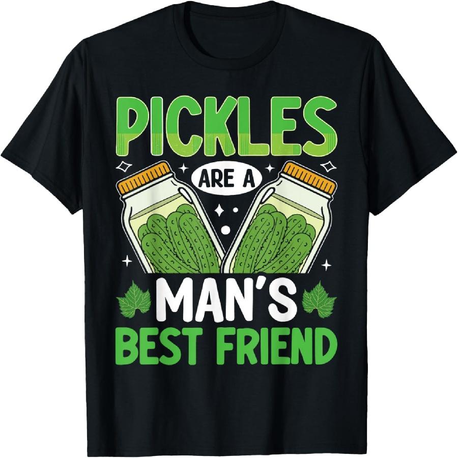 

Pickles Are A Man s Best Friend T-Shirt XXXXXL чорний
