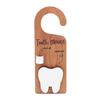 Wooden Tooth Holder Door Hanger Lost Teeth Pick-up Drop-Off Door