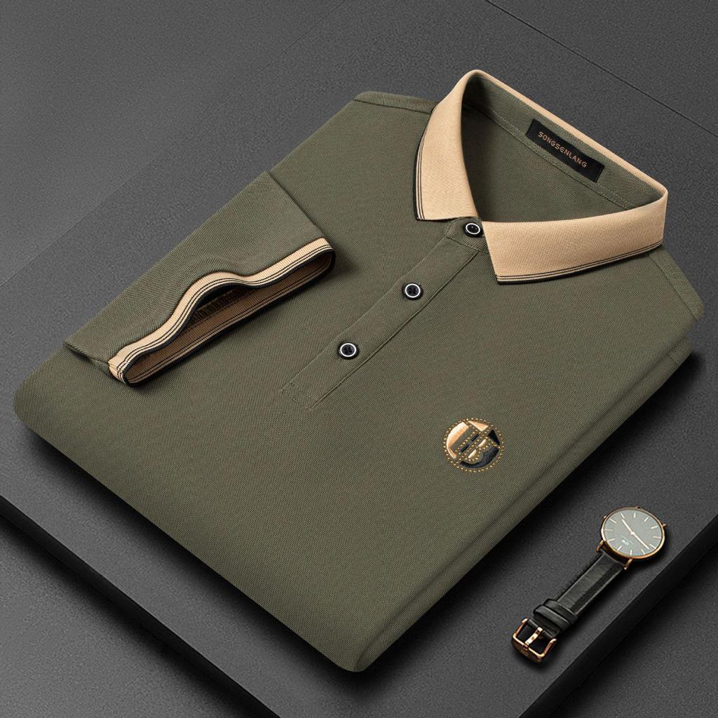 Neues Herren Sommer Stickerei Poloshirt - Kurzarm Revers Design, Jugendlicher Modetrend