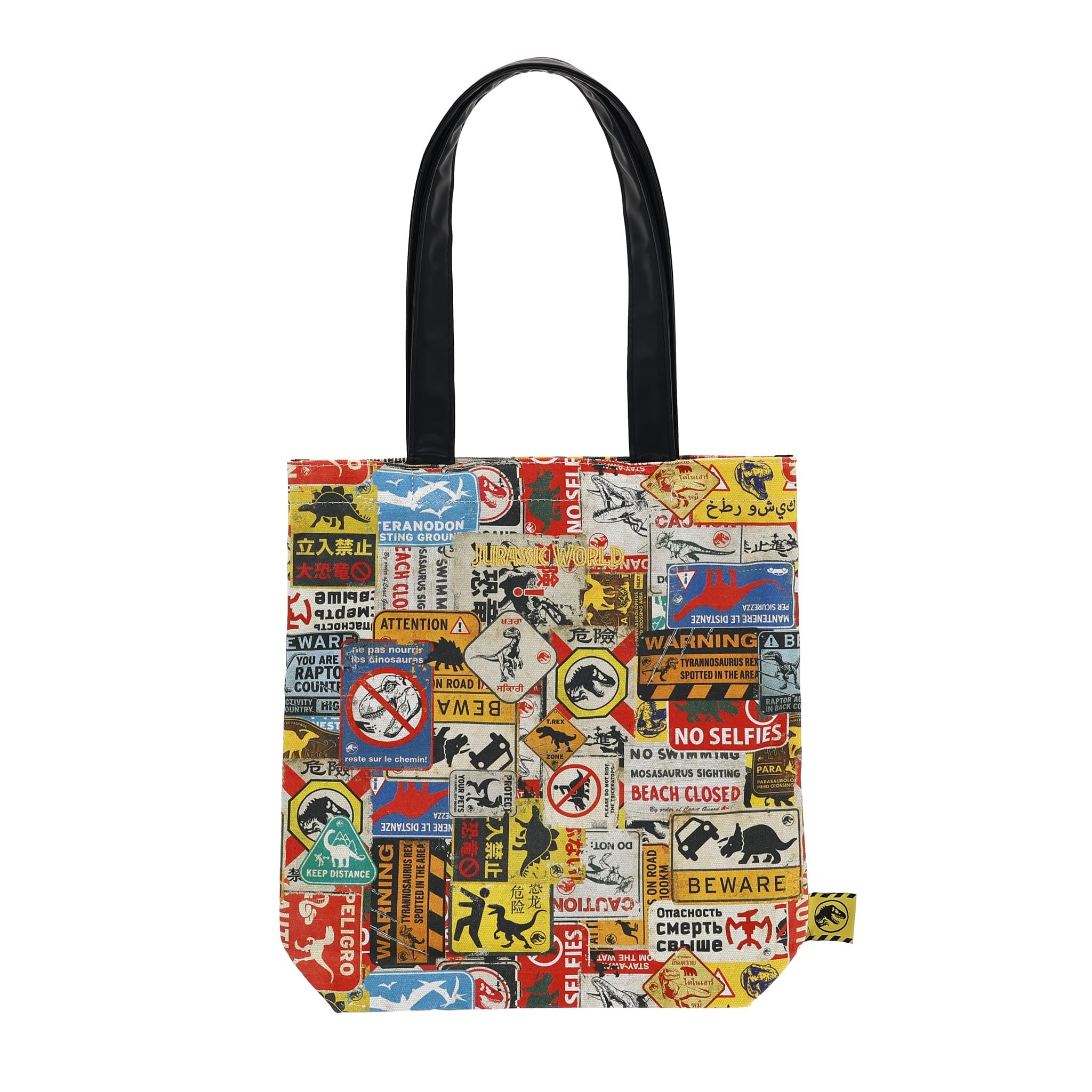 

Marushin Tote Bag with Jurassic World Danger Patch and Canvas Appliqué Embroidery (Product Number: 4985008300)