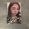 [USED] Lu Seraphim Yunjin Autographed Trading Card, Rakidro Japan Visit Commemorative Lottery Prize