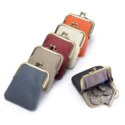 Mini Compact Coin Purse & Card Holder - Stylish Japanese Design for Women