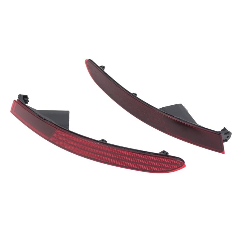 Foglight Left/Right Side Rear Bumper Reflector Light Rear Lamp for 15-18 7P6945701K 7P6945702G Auto Accessories