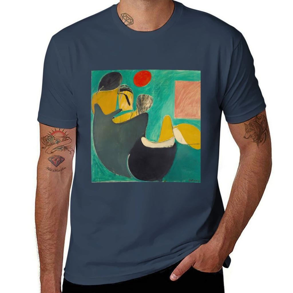 Willem De Kooning Tshirt Casual Loose Fit Summer Tee Shirt