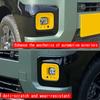For Mitsubishi Delica MINI 2026 Accessories Front Fog Light Cover Decoration Sticker