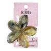 Hair Clip Clasp XL Pearl Melange Flower Hair Ornament 7.5 Cm