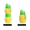 Fruit Shape Pineapple Sport Bottle Pineapple Collapsible Water Bottles  Outdoor