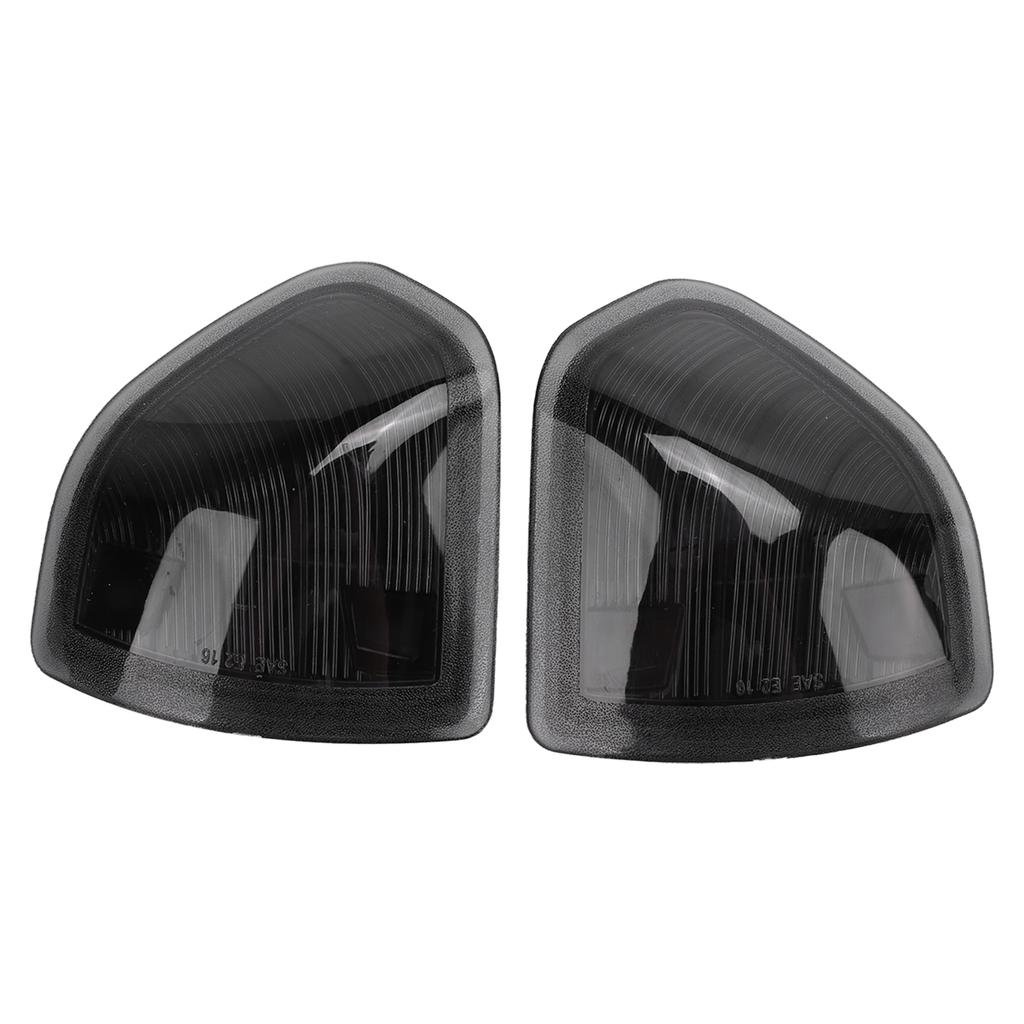 2pcs Side Mirror LED Turn Signal Light Left Right 68302828AA 68302829AA Replacement for     1500 Truck 2011‑17