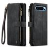 Zipper Wallet Case for Google Pixel 11 11Pro P10 10A 9 9A Pro XL 8 8A 8Pro Case Strap Magnetic Kickstand Cards Slot Phone Cover
