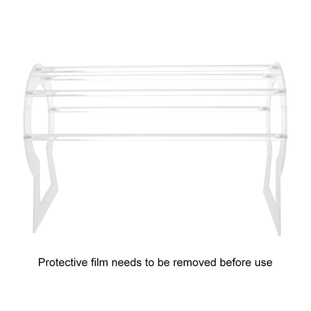 Clear Acrylic Headband Holder Multifunctional Jewelry Display Stand Hairband Organizer  Gift