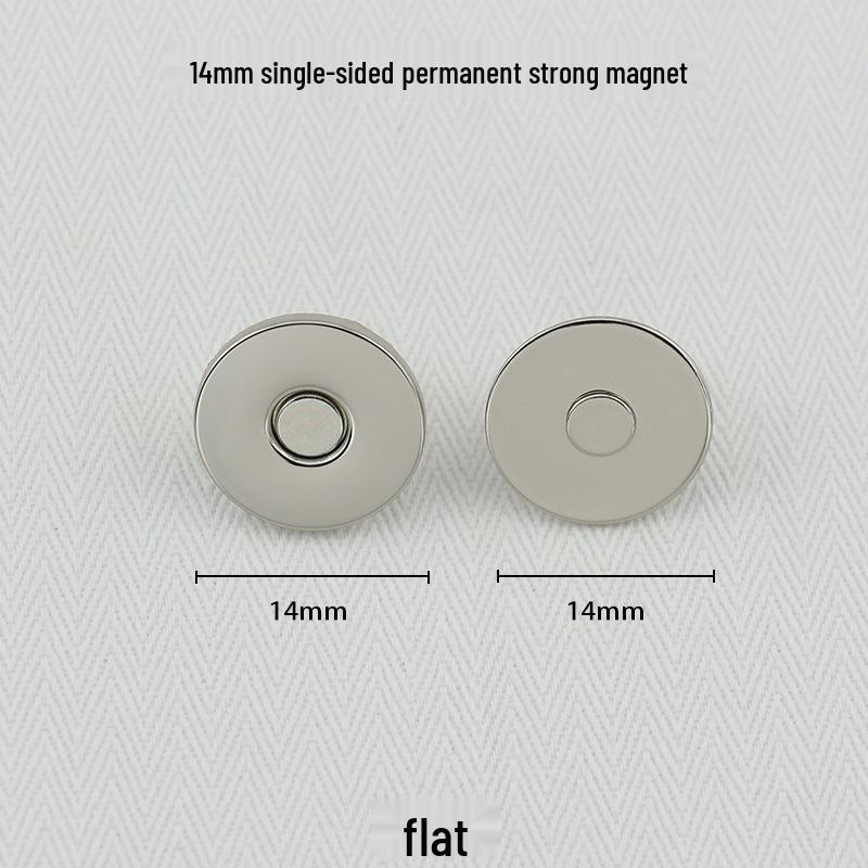 DIY Strong Magnetic Snap: Invisible, Sew-Free Button for Handmade Leather Bags