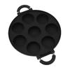 Egg Frying Pan 8 Hole Design Multifunctional Non Stick Egg Pancake Steak Pan for Travel Camping