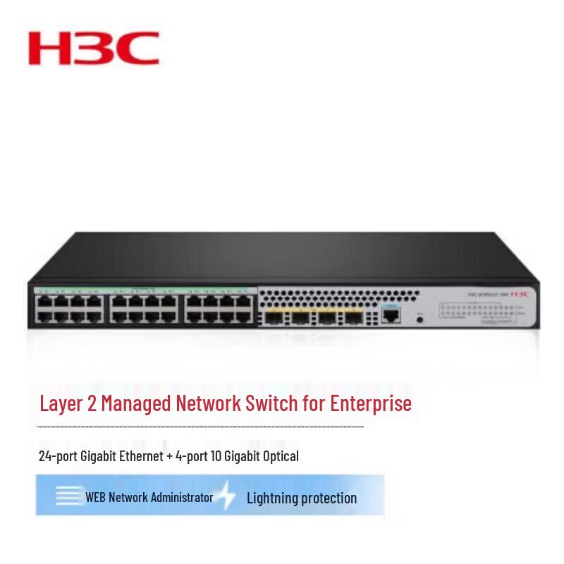 H3C S1850V2-28X Full Gigabit Smart Managed Enterprise Switch