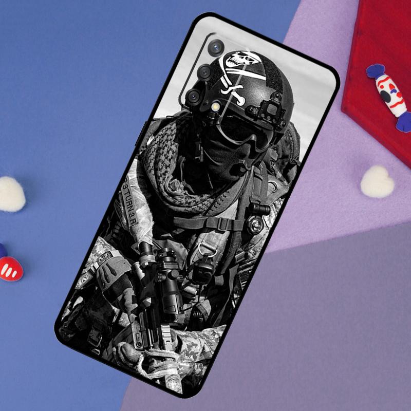 Military Army Special Forces Case For Oppo A6 Pro A5 A18 A38 A58 A78 A98 A54 A74 A94 A17 A57 A80 A60 A40 A96 A76 A16 A15