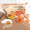 Capybara Acrylic Double-Sided Multifunctional Clip Folder with Sticky Note Holder