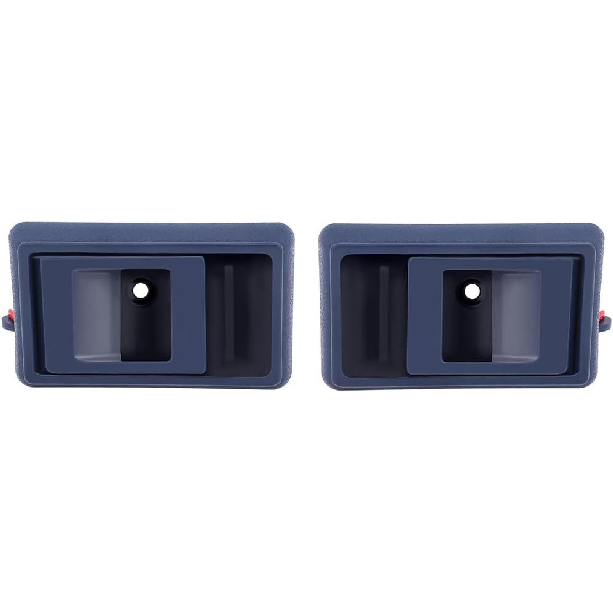 

OCPTY Door Handles Interior Driver Passenger Side Replacement fit 1989-1995 Pickup 4Runner Inside Door Handles Blue(2pcs)