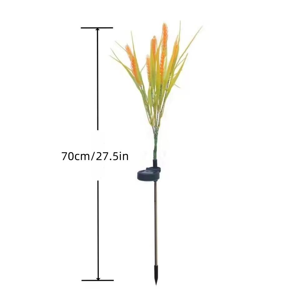 1PC LED Solar Wheat Ears Garden Lights Outdoor Lawn Lamp Decoration Landscape Lighting For Garden,Lawn,Yard,Terrace,Balcony,Path