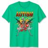 Retro Autism Skeleton Meme Funny Unisex Tshirt
