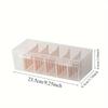 1pc Japanese Style Card Storage Box With Large Capacity Dust-proof Partition Game Card Storage Box Accessories