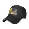 Café Terrace at Night by Vincent van Gogh Baseball Cap fashionable Beach Outing Golf Wear Hat Luxury Brand Boy Cap Women's