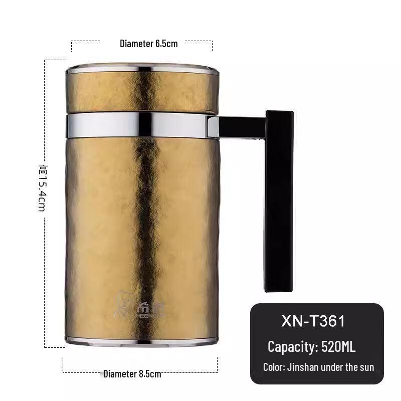 Heenoor Pure Titanium Insulated Water Bottle