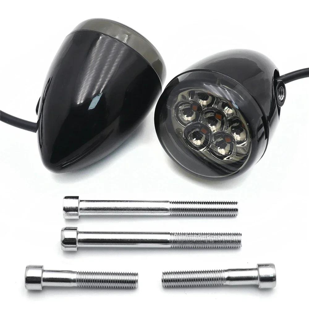 Turn Signal Light Indicator Rear For Harley Davidson Sportster XL883 XL1200 FXD FXS Motorcycle Parts
