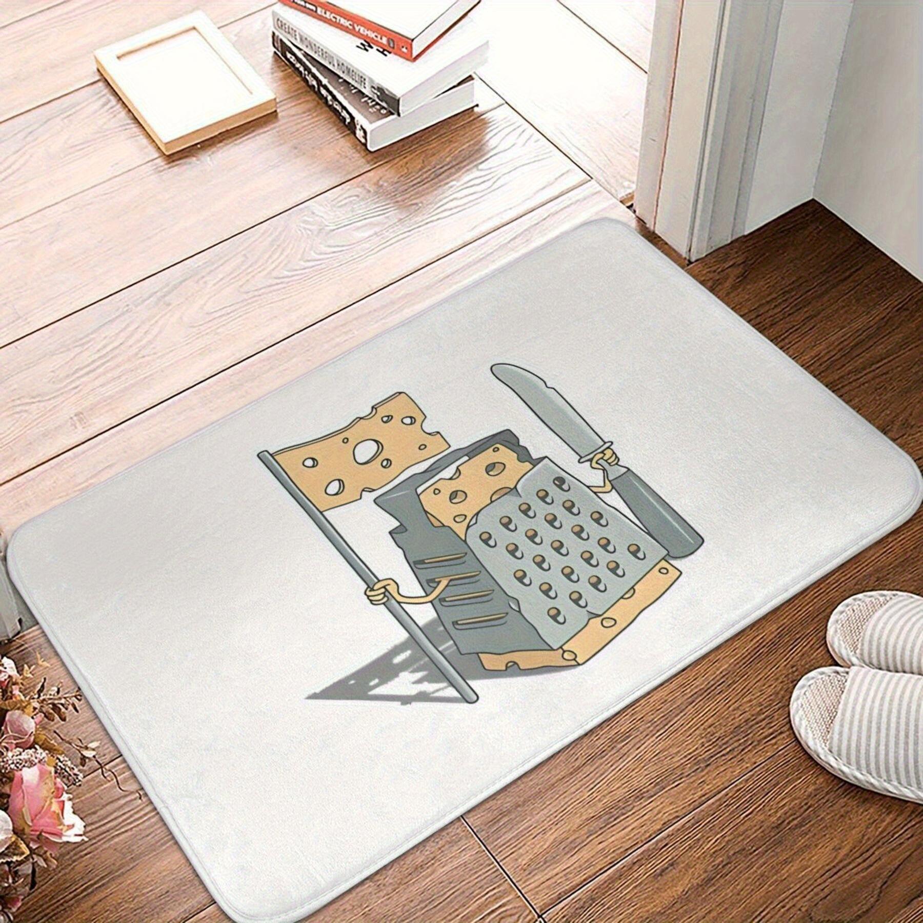 

A Non-Slip Door Mat, Rectangular Polyester Welcome Mat, Machine Washable, Lightweight, Suitable for Living Room, Kitchen, Corrid 40x60cm16x24in
