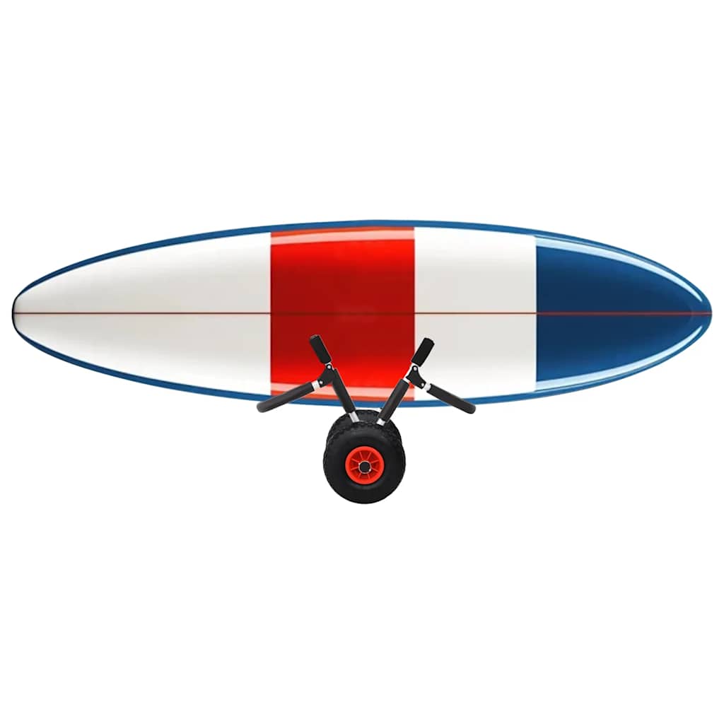 Carrello pieghevole per SUP per tavola da surf 45 kg Alluminio