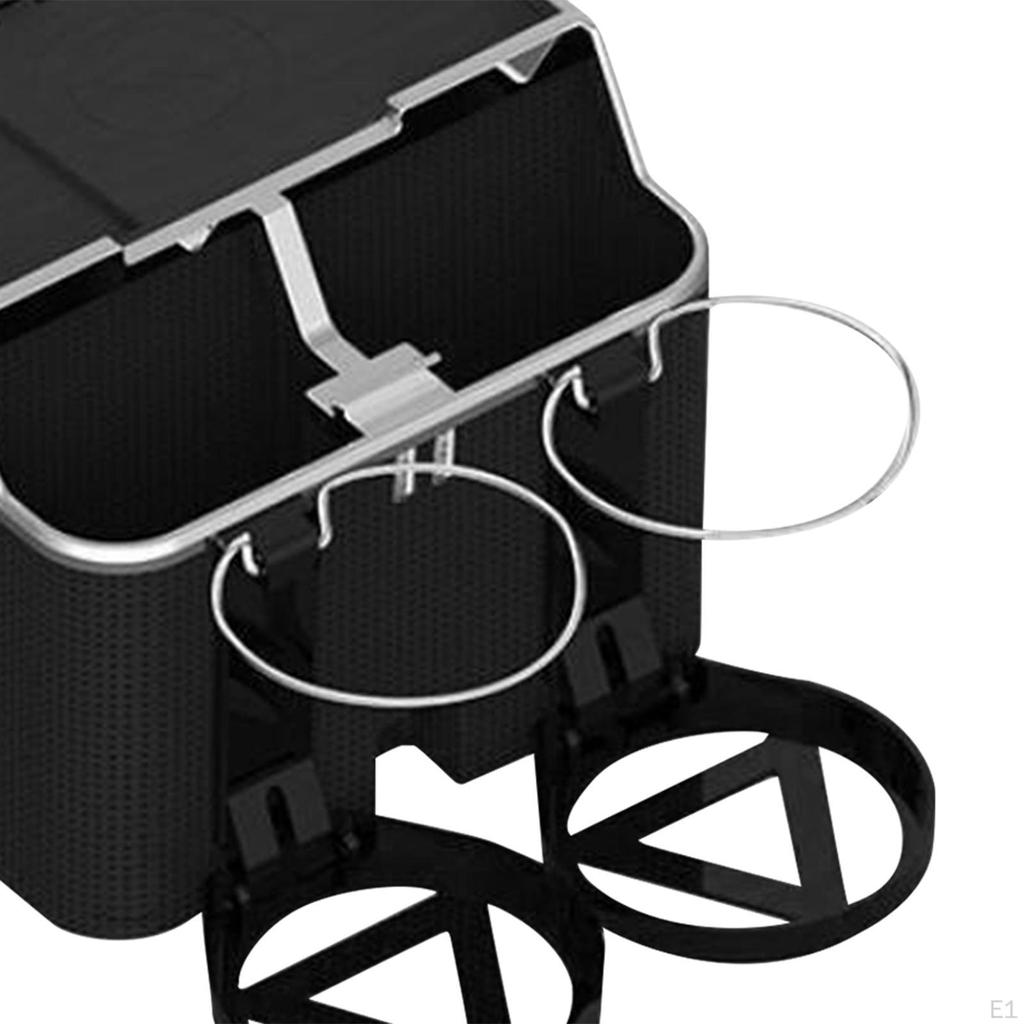 Car Armrest Storage Box Charger Compartmented Tissue for Keys Paper