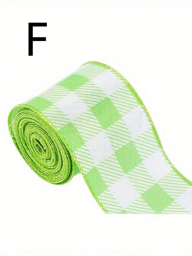 

Пасхальный Цветок Маргаритка Лента в Горошек Клетчатая Лента Тканевая Лента с Волнистым Узором Размер 5 1 Рулон M