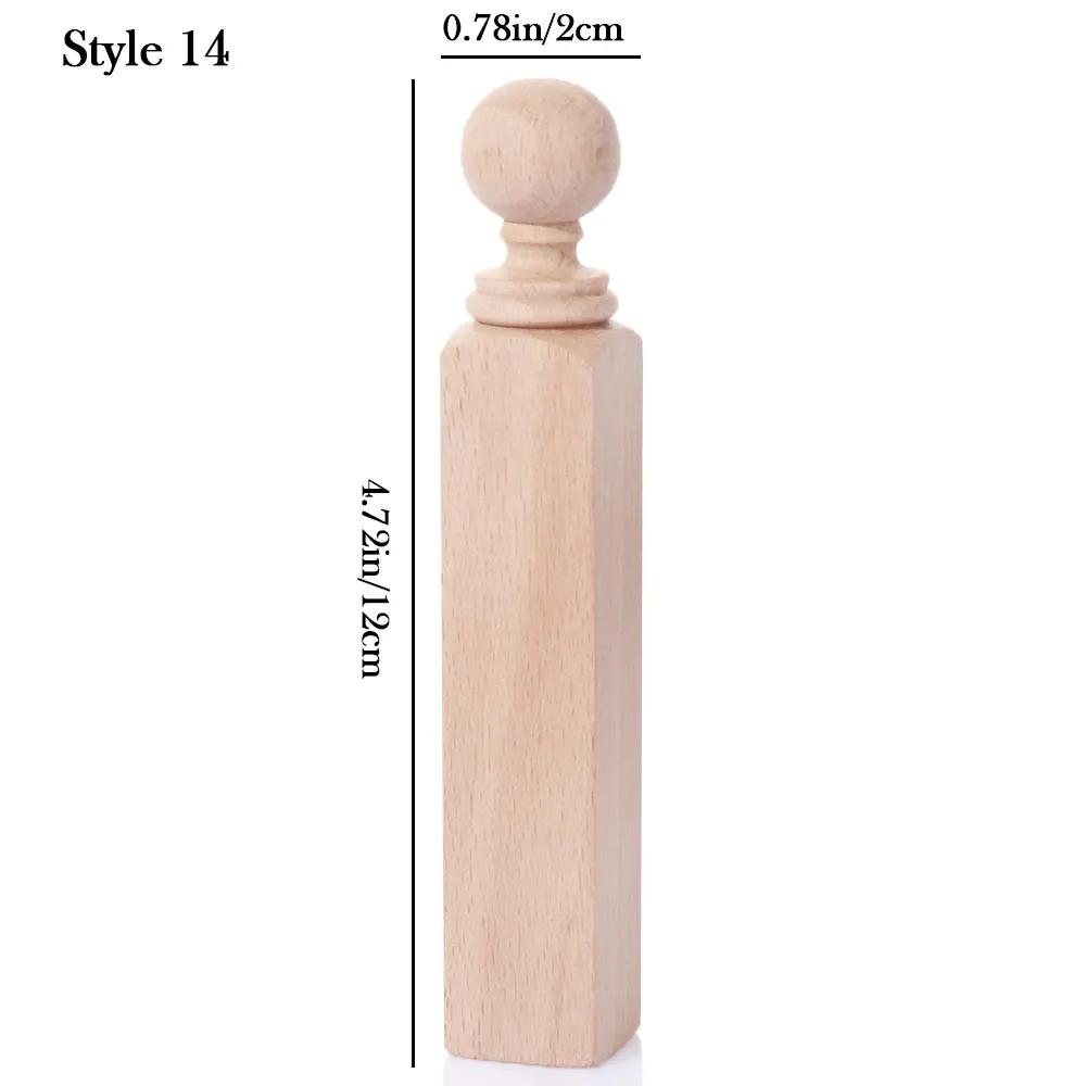 European Multi Styles Solid Wood Carved Furniture Foot Legs Cabinet Seat Feets Vintage Home Decoration Crafts Accessories