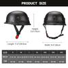 Classic German Vintage Motorcycle Helmet Moto Helmets Retro Casco Moto Helmet Half Face Men Women Casco Moto DOT ECE Approved