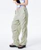 Leoninghai Check Shirred Parachute Pants [Light Yellow]