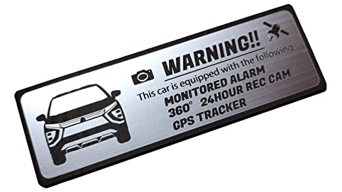 

Honami Works ECLIPSE CROSS Eclipse Cross Security Emblem 24-часовое видеонаблюдение GPS-трекер наклейка