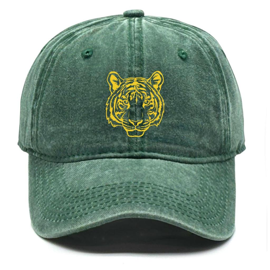 Goldener "Relax" Aufdruck Snapback Sonnenhut, Mesh-Hut Einfarbig Gewaschen Used-Look Verstellbarer Riemen Verstellbarer Baseballkappe