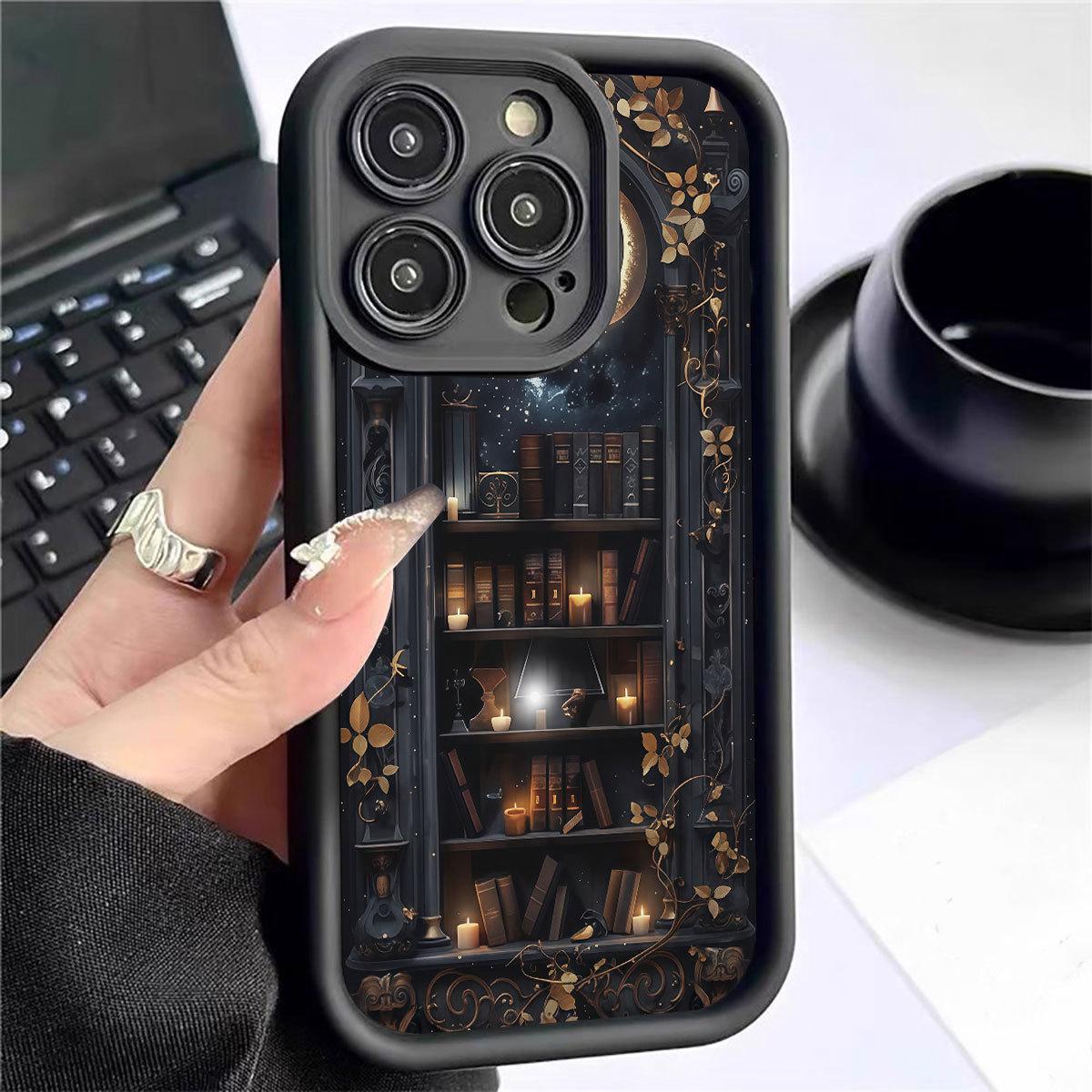 

Светящийся Чехол для iPhone 14-17 Pro Max с Черной Канавкой Galaxy S21 Plus/Pro чёрный