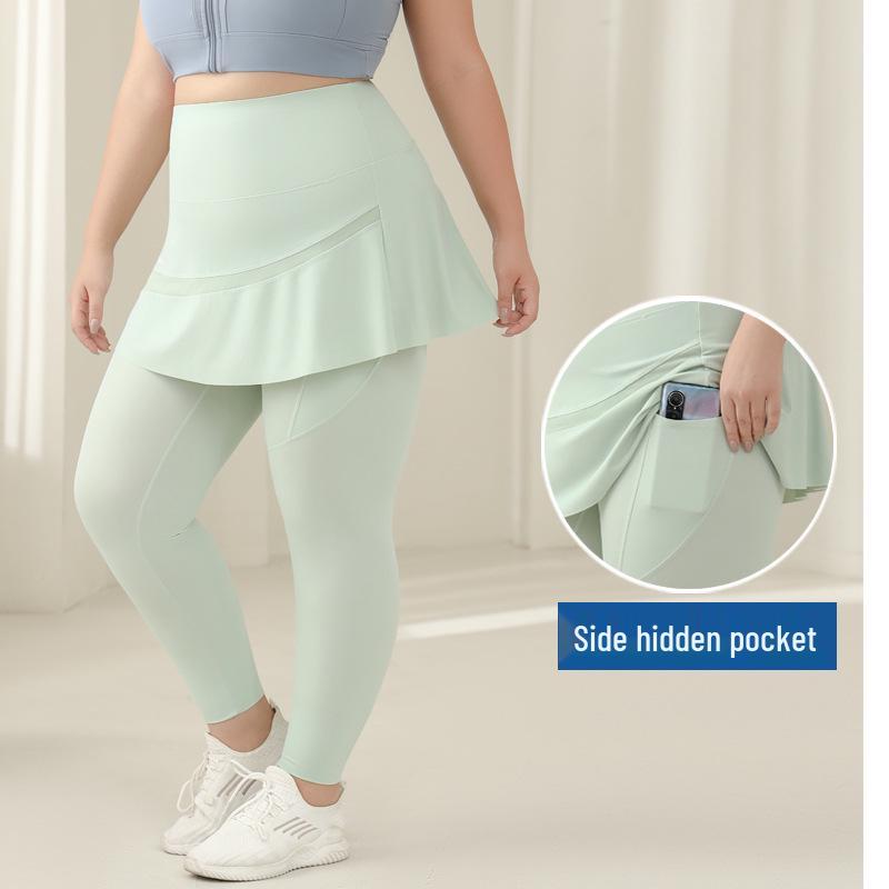 

High-Waisted Women s Shark Skort: Anti-Exposure, Plus Size, for Cycling, Sports, Fitness, Yoga – Ideal Spring/Autumn Outerwear. M
