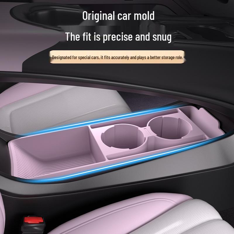 BYD Seagull Center Console Silicone Storage Organizer Box for Glasses and Accessories