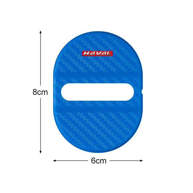 Cache Protecteur de Serrure de Porte de Voiture 4 Pièces Manchon Antirouille de Serrure de Porte de Voiture Pour Haval Tabanca T FEK Korna H5 H6 H3 H8 H9 H2 H7 M2 M4