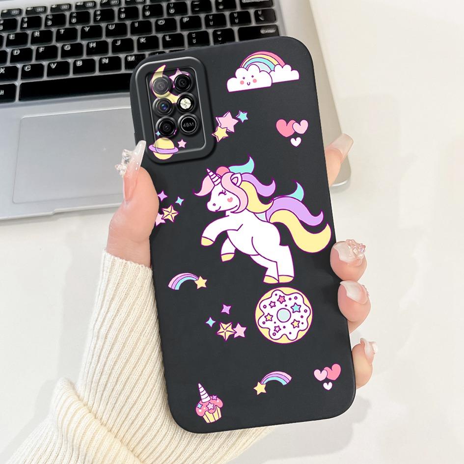 For Infinix Note 8 8i 2020 Case Lovely Astronaut Soft Silicone Funda Shockproof Matte Cover For Infinix Note8 Note8i Phone Cases
