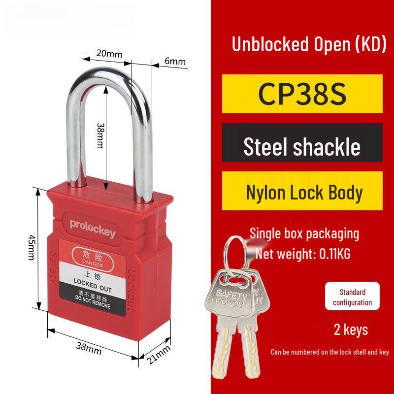 Weibaida Industrial Safety Lockout Tagout Padlocks
