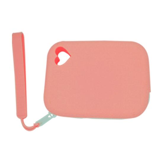 Сумка для хранения водонепроницаемая мягкая гибкая пылезащитная удобная для рук силиконовая многофункциональная мини-сумка для хранения домашних принадлежностей розовый 2294₽