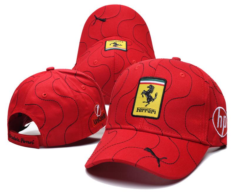 Trendy 4S Racing Cap: Adjustable Sunshade/Baseball Cap with Red Embroidery for Men & Women