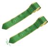 Decor Festival Decor Bowknot Festival Party Supplies Green Ribbon