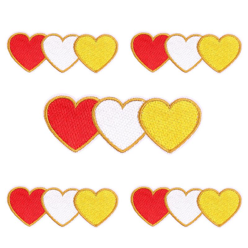 10pcs Wholesale Netherland Carnival Oeteldonk Emblem Patch Embroidered Patches For Clothes Iron On Patches For Clothing Sew 