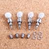 4Pcs Banjo Tuner Banjo Geared Machine Pearled Pegs Tuning 4 Head Tuner Tone Keys