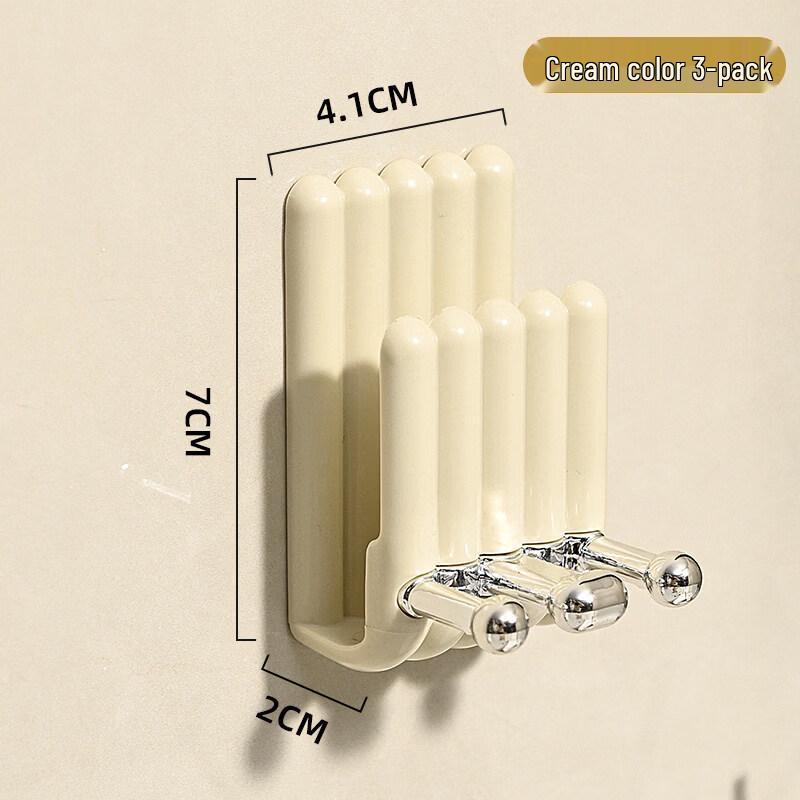 LIEI Suction Cup Wall-Mounted Toothbrush Holder